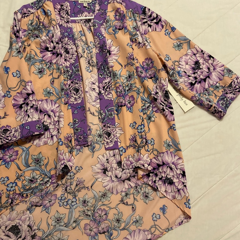 Purple and Pink kimono